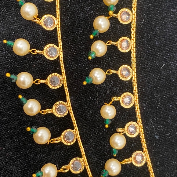 Jewelry Indian Pakistani Punjabi Jewelry Green Anklets Poshmark